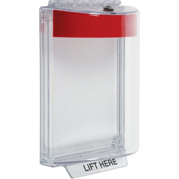 Safety Technology International Pull Station Cover w/Horn, Flush, 2-21/32D - STI-13020NR