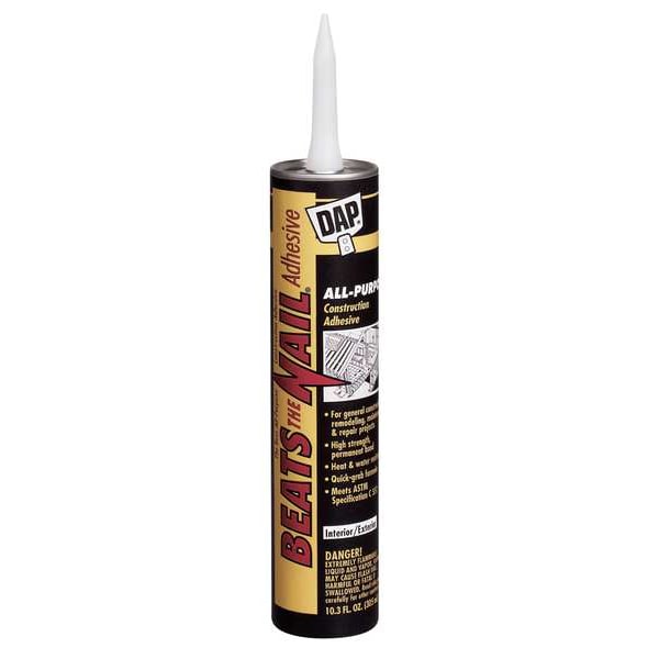 Dap Gasket Remover, Beats The Nail Series, Gray, 16 oz, Aerosol Can - 25084