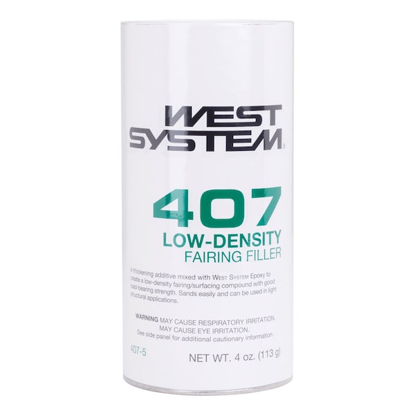 West System West System 407 Filler Medium Strength Microfibers Red / Brown Fairing Filler 4 oz - 407-5