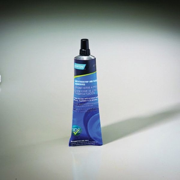 Norton Abrasives 5 OZ, Tube SUPERBOND BLACK WEATHERSTRIP ADH, HAZ-MAT, Tube - 7660782705