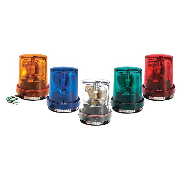Vitalite Warning Light, Blue, LED, 5-1/8" D, 6-1/4" H - 121SLED-120B