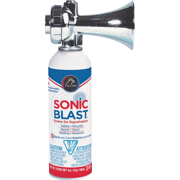 Falcon Safety Personal Safety Horn, 120db, Metal Horn - FSB5CBU