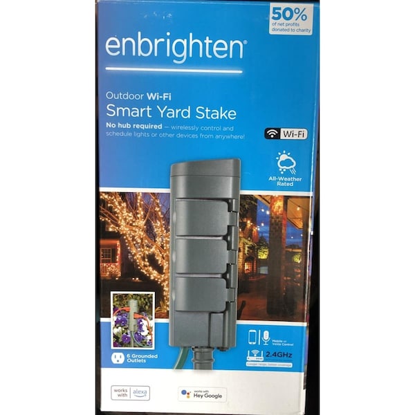 Enbrighten WiFi Plug, Verde - 116191