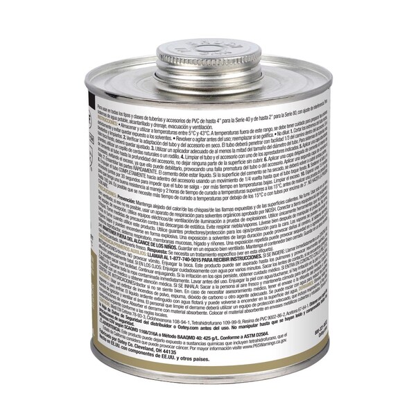 Oatey Oatey Clear Cement For PVC 32 oz - 310153V