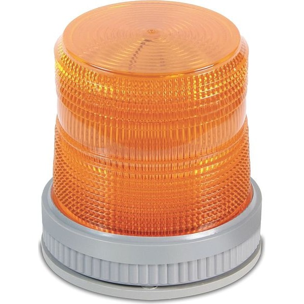 Edwards Signaling Warning Light, LED, 120VAC, Amber, 65 FPM - 105XBRMA120A