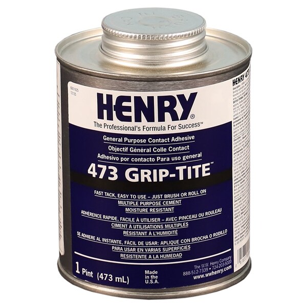 Henry 1 Pint H 473 General Purpose Contact Adhesive - HENRY 473