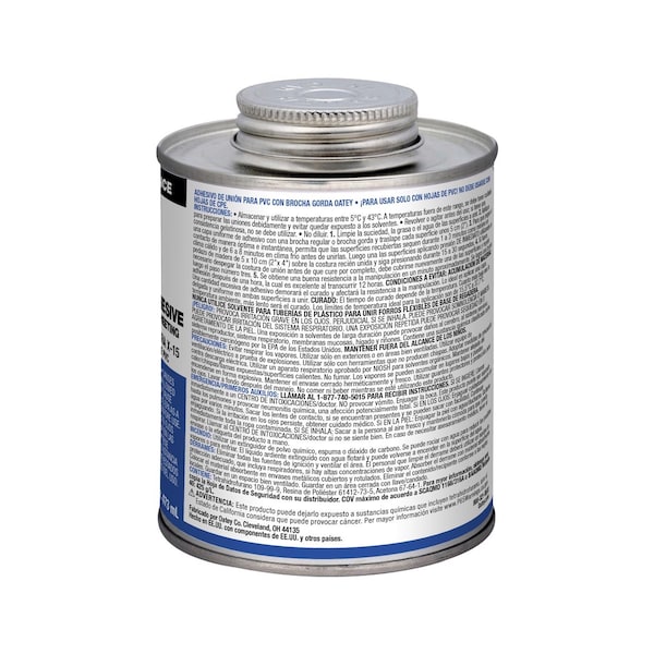 Oatey Oatey X-15 Green Solvent Cement For PVC 16 oz - 30812V