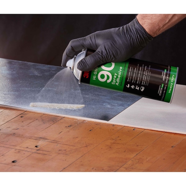 3M Wood Glue, Hi-Strength 90 Series, Beige, 16 oz, Bottle - 90
