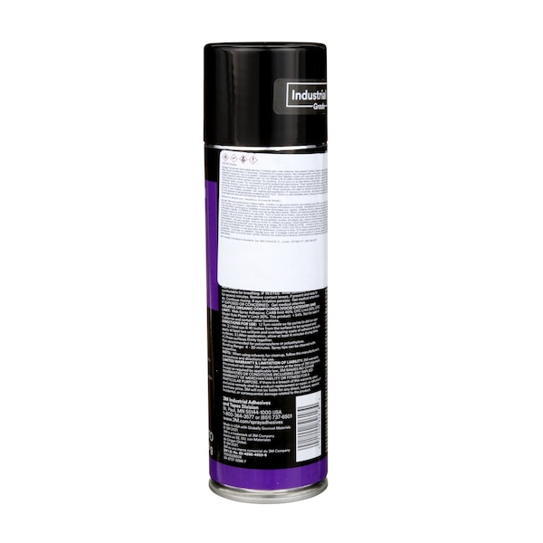 3M Spray Adhesive, 80 Series, Transparent Yellow, 19 oz, Aerosol Can - 80