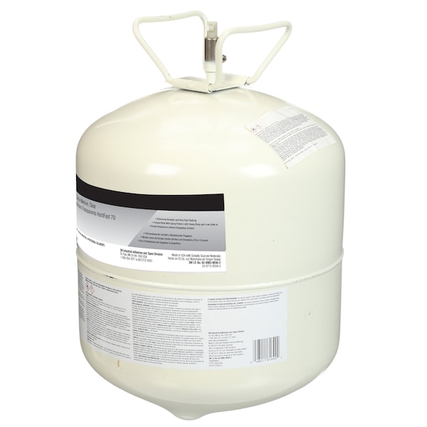 3M Contact Cement, HoldFast 70 Series, Red, 5 gal, Can - 70