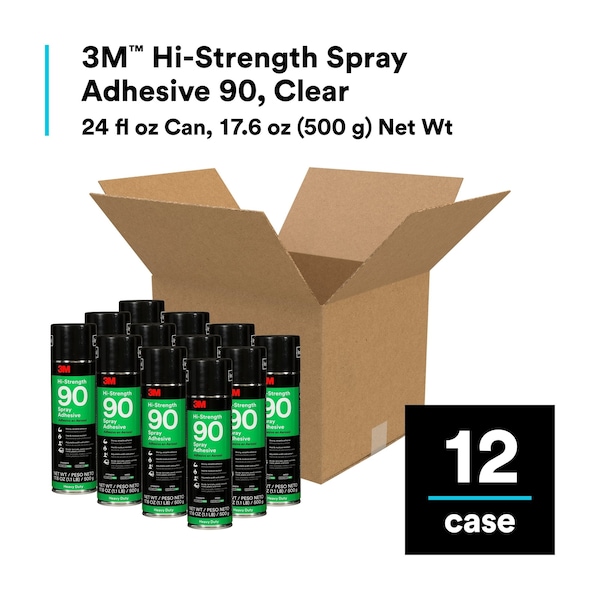 3M Specialty Adhesive Remover, Hi-Strength 90 Series, Transparent, 1 qt, Can - 7000023924