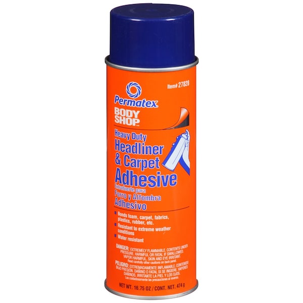 Permatex Permatex Automotive Carpet & Headliner Spray Adhesive 16.75 oz aero - 27828