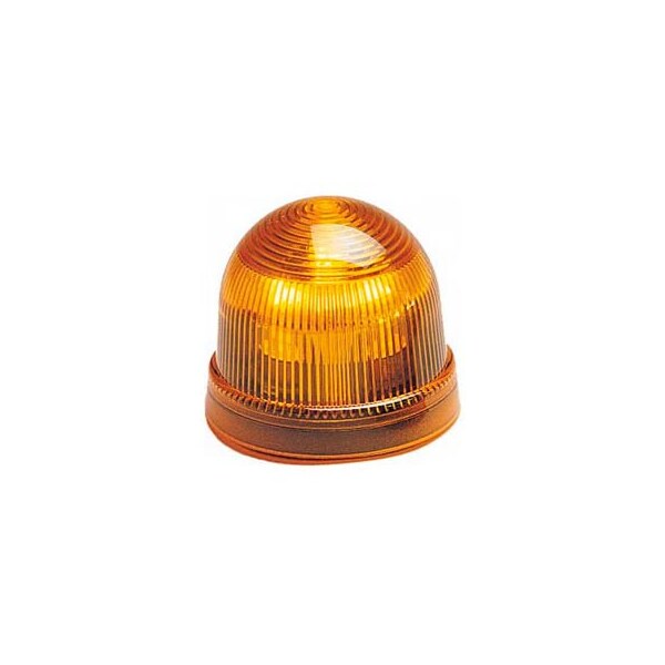 Federal Signal StreamLine Low Profile LED Light, 90-240VAC, Amber, 4 Flash Pattern - LP22LED-090-240A