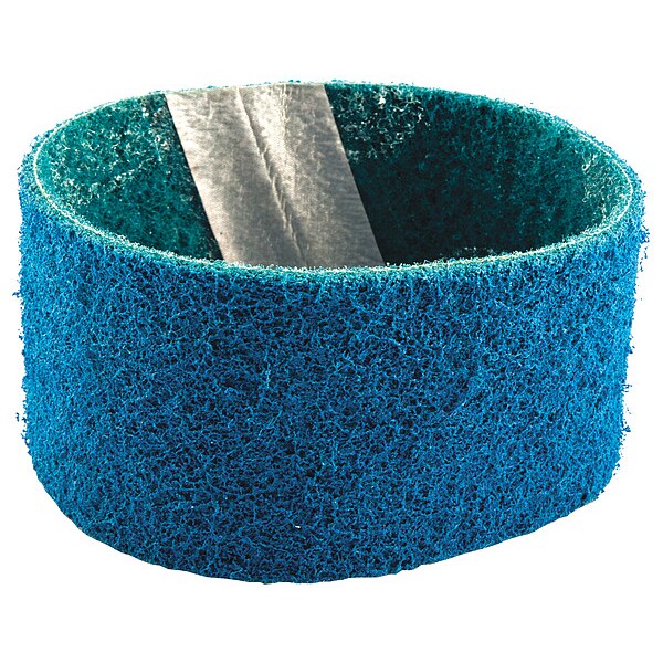 Norton Abrasives Surface-Conditioning Belt, 2 3/4 in W, 15 1/2 in L, Non-Woven, Aluminum Oxide, Not Applicable Grit - 66623333694