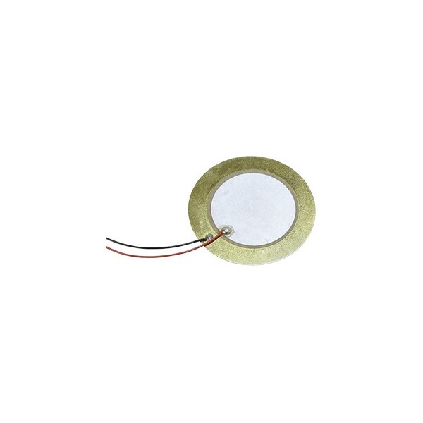 Cui Devices Piezo Buzzers & Audio Indicators 35 Mm Piezo Buzzer Element W/Lead Wires - CPT-3526-L100