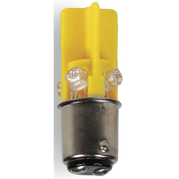 Edwards Signaling Tower Light, Steady, 70mm Diameter, Amber - 270SA12240AD