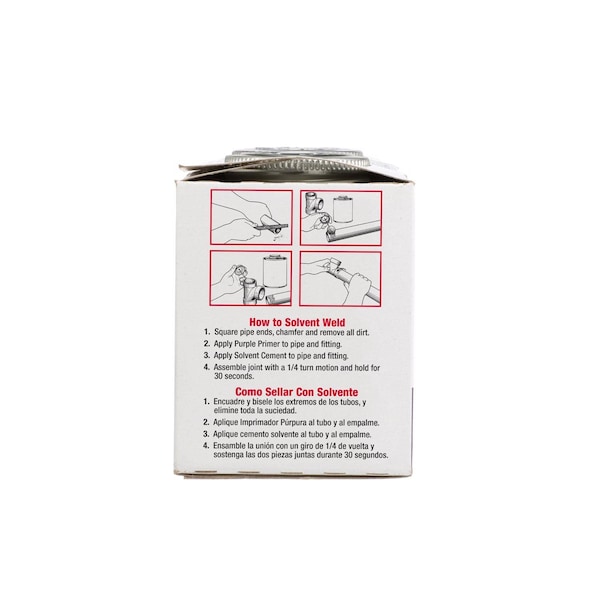Oatey Oatey Clear/Purple Primer and Cement For PVC 8 oz - 302483V