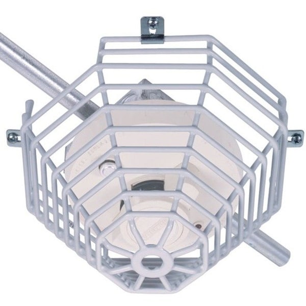 Safety Technology International Smoke Detector Guard, Steel Wire, Surface - STI-9610