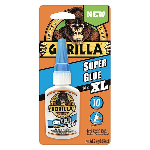 Gorilla Glue Spray Adhesive, Super Glue Series, Clear, 24 oz, Bottle - 7400202