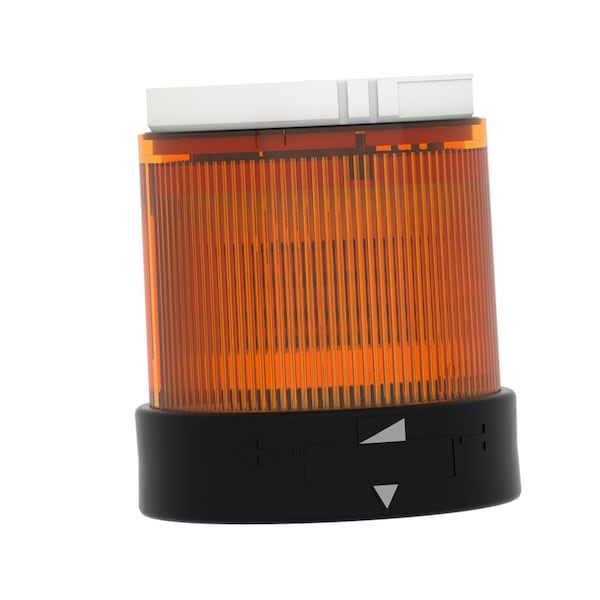Schneider Electric Indicator bank, Harmony XVB, illuminated unit, plastic, orange, 70mm, steady, integral LED, 24V AC/DC - XVBC2B5