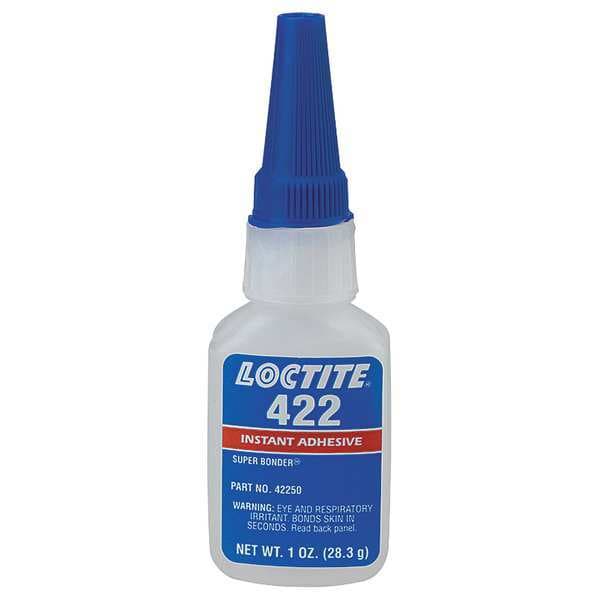 Loctite Hot Melt Adhesive, 422 Series, Brown, 1 oz, Bottle - 233927