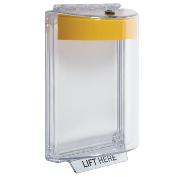 Safety Technology International Universal Stopper Cover, Yellow, No Horn - STI-13010NY