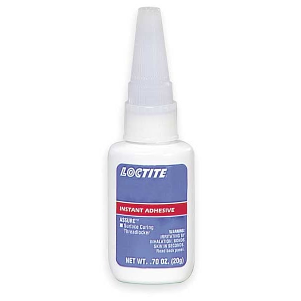 Loctite Instant Adhesive, 415 Series, Clear, 1 oz, Bottle - 135449