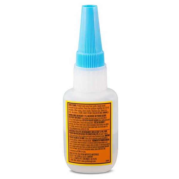 Gorilla Glue Acrylic Adhesive, Off-White, 0.53 oz, Dual-Cartridge, 4 PK - 7807101CT
