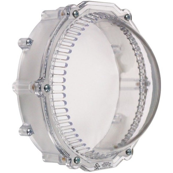 Safety Technology International Audible and Strobe Guard, Surface, 4-1/2D - STI-1217