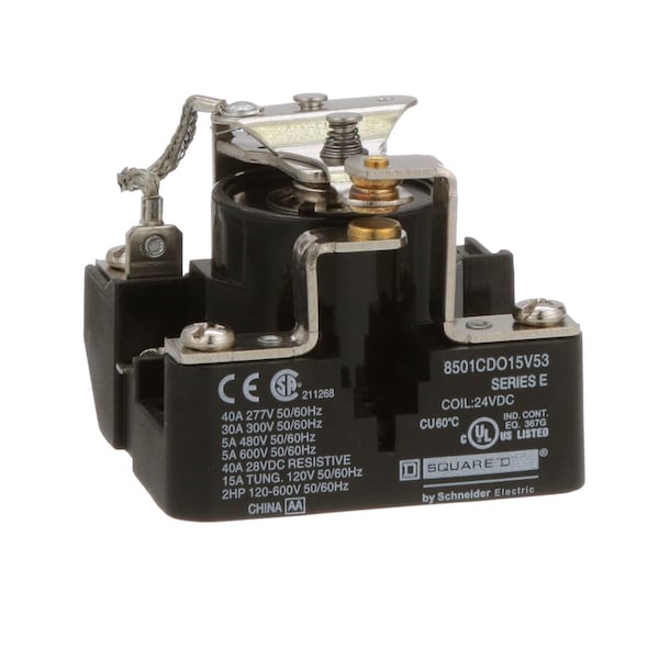 Relevador Square D, 600VAC Voltios de Bobina, 1 NA/1 NC; SPDT - 8501CDO15V53