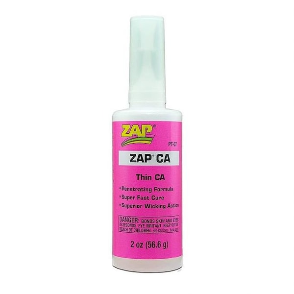 Zap Glue ZAP Glue PAAPT-07 2 oz Cyanoacrylate Glue Bottle - PAAPT-07