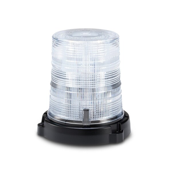 Federal Signal Spire(R) LED Beacon, Single Color - 100TP-W