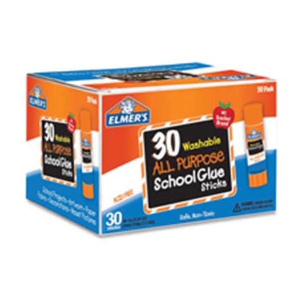Elmers Elmerft.s Products Inc EPIE556 All Purpose Glue Sticks- 24 oz.- Washable- Nontoxic - EPIE556