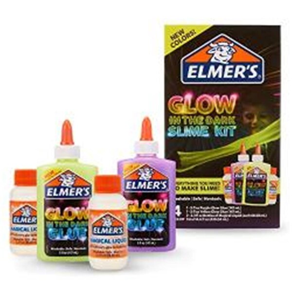 Elmers X-Acto 2.3 oz Glow in the Dark Slime Activator Kit - E2078223