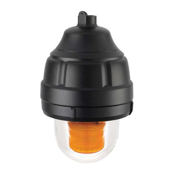 Federal Signal Warning Light, Amber, LED, 24VAC/DC - 27XL-024A-MOD