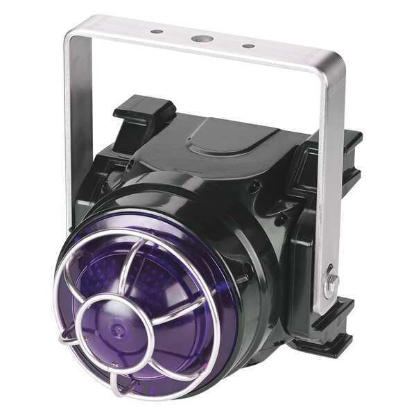Federal Signal Beacon Warning Light, Magenta, Brckt Mnt - G-LED-AC-T-M