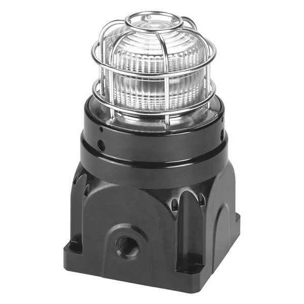 Federal Signal Strobe Light, Clear, FPM 60, Xenon, 0.45A - G-STR-120-D-C