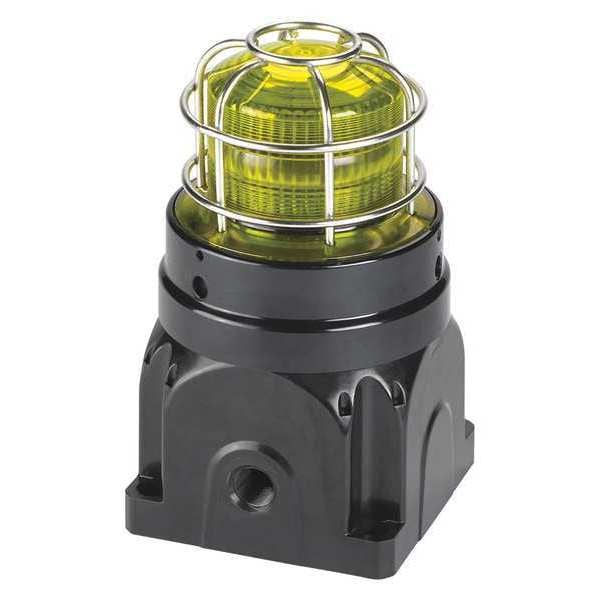 Federal Signal Strobe Light, Yellow, FPM 60, Xenon, 0.45A - G-STR-120-D-Y
