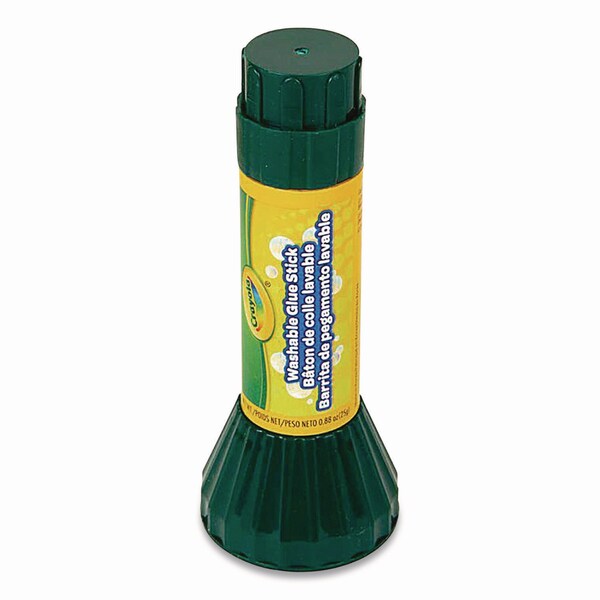 Crayola Washable Glue Sticks, 0.88 oz, Dries Clear - 56-1135