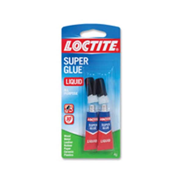 Loctite LOC Liquid Super Glue, Twin Tubes, 14 oz., Clear, 2PK - LO464068