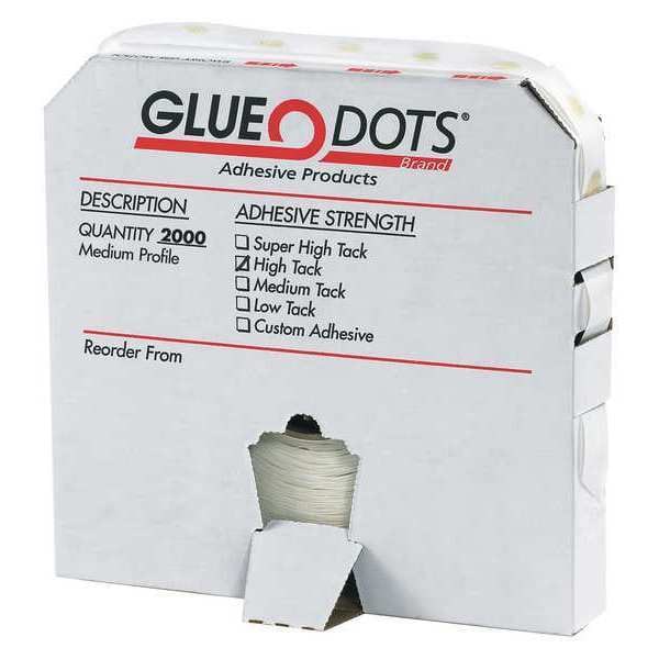 Glue Dots Instant Adhesive, Clear, 1 oz, Bottle - GD115