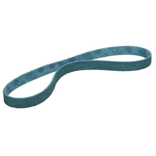 Scotch-Brite Surface-Conditioning Belt, 1 in W, 30 in L, Non-Woven, Aluminum Oxide, Not Applicable Grit, SC-BS - 7000120609