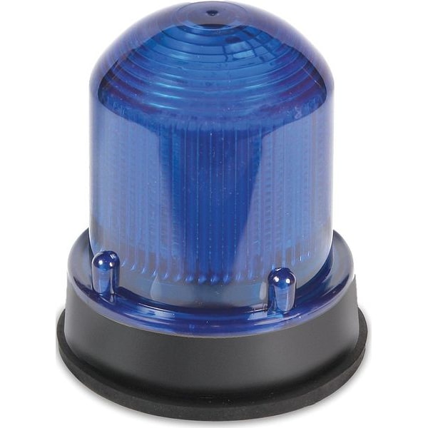 Edwards Signaling Warning Light, LED, 120VAC, Blue, 65 FPM - 125XBRMB120AB