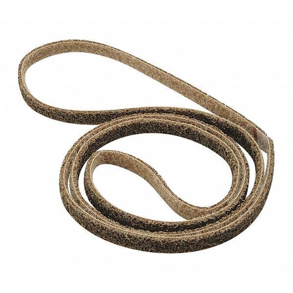Dynabrade Belt, Coarse, 1/2"x30", Aluminum Oxide, Coarse - 78086