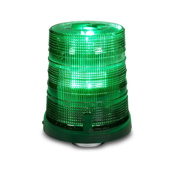 Federal Signal Spire(R) LED Beacon, Single Color - 100TM-G