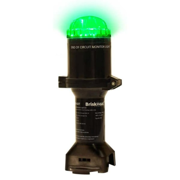 Briskheat Monitor Light Kit, Green, Steady, 240V - JHE-LG-GET