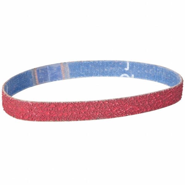 Norton Abrasives Sanding Belt, Coated, Ceramic, 80 Grit, Coarse, SG R981 - 78072703284