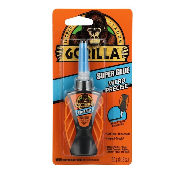 Gorilla Glue Gorilla High Strength Clear All Purpose Super Glue 0.19 oz - 6770002