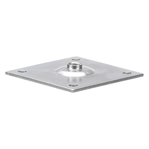 Component Hardware ZP Steel Mtg Plate With 1/2-13 Tapped CH - A44-X301-C