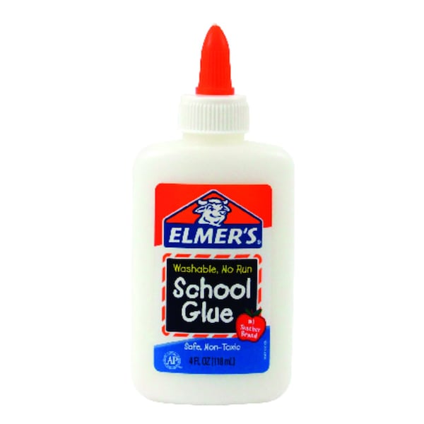 Elmers Elmer's Super Strength Polyvinyl acetate homopolymer Clear School Glue 4 oz - 2081401